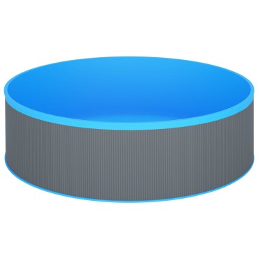vidaXL Πισίνα Υπέργεια με Φίλτρο Κρεμαστό & Αντλία Γκρι 350 x 90εκ.