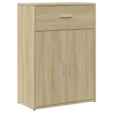 vidaXL Βοηθητικά Ντουλάπια 2 τεμ. Sonoma Δρυς 60x30x84cm Επεξ. Ξύλο