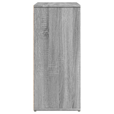 vidaXL Βοηθητικό Ντουλάπι Γκρι Sonoma 60x31x70cm Επεξεργασμένο Ξύλο 1 τεμ.