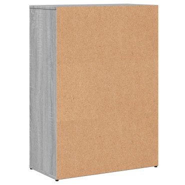 vidaXL Βοηθητικά Ντουλάπια 2 τεμ. Γκρι Sonoma 60x30x84cm Επεξ. Ξύλο