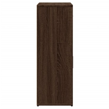 vidaXL Βοηθητικά Ντουλάπια 2 τεμ. Καφέ Δρυς 60x30x84cm Επεξ. Ξύλο