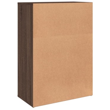 vidaXL Βοηθητικά Ντουλάπια 2 τεμ. Καφέ Δρυς 60x31x84cm Επεξ. Ξύλο