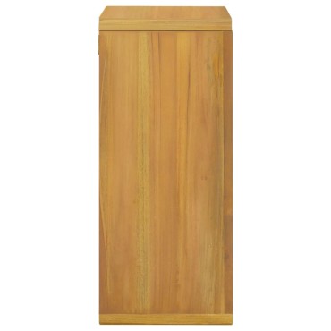 vidaXL Ντουλάπι Μπάνιου Επιτοίχιο 45x30x70cm από Μασίφ Ξύλο Teak 1 τεμ.