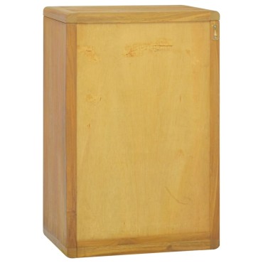 vidaXL Ντουλάπι Μπάνιου Επιτοίχιο 45x30x70cm από Μασίφ Ξύλο Teak 1 τεμ.