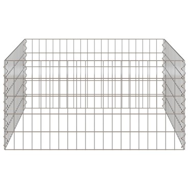 vidaXL Τετράγωνος Κομποστοποιητής 100x100x50cm Σίδερο