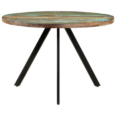vidaXL Τραπεζαρία 110x75cm από Μασίφ Ανακυκλωμένο Ξύλο 1 τεμ.