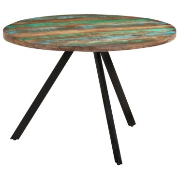 vidaXL Τραπεζαρία 110x75cm από Μασίφ Ανακυκλωμένο Ξύλο 1 τεμ.