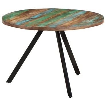 vidaXL Τραπεζαρία 110x75cm από Μασίφ Ανακυκλωμένο Ξύλο 1 τεμ.
