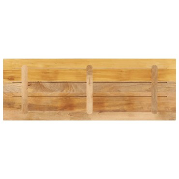 vidaXL Επιφάνεια Τραπεζιού Ορθογώνια 140x50x2,5cm Μασίφ Ξύλο Μάνγκο 1 τεμ.