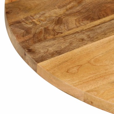 vidaXL Επιφάνεια Τραπεζιού Στρογγυλή 40x2,5cm Μασίφ Ξύλο Μάνγκο 1 τεμ.