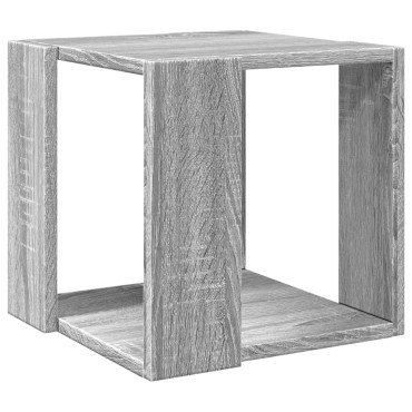 vidaXL Τραπεζάκι Σαλονιού Γκρι Sonoma 32x32x30cm Επεξεργασμένο Ξύλο 1 τεμ.