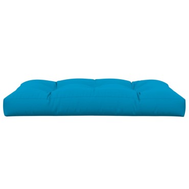 vidaXL Μαξιλάρι Παλέτας Μπλε 120x80x12cm Υφασμάτινο