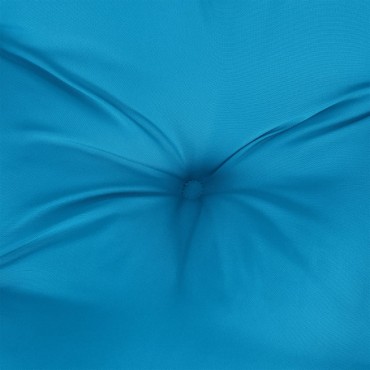 vidaXL Μαξιλάρι Παλέτας Μπλε 120x80x12cm Υφασμάτινο