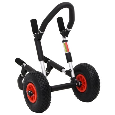 vidaXL Καροτσάκι SUP για ιστιοσανίδα Πτυσσόμενο 45 κ. Αλουμινίου