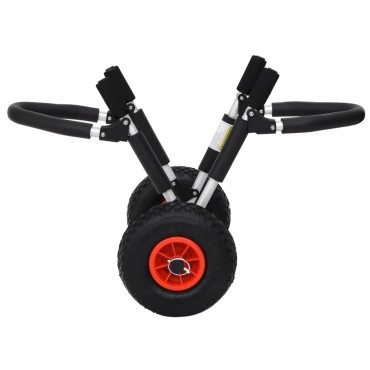 vidaXL Καροτσάκι SUP για ιστιοσανίδα Πτυσσόμενο 45 κ. Αλουμινίου