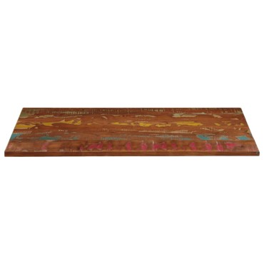 vidaXL Επιφάνεια Τραπεζιού Ορθογώνια 140x50x3,8cm Ανακυκλωμένο Ξύλο 1 τεμ.