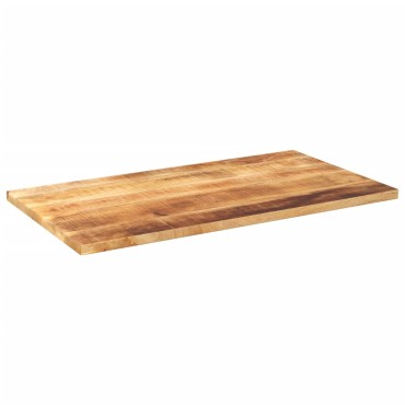 vidaXL Επιφάνεια Τραπεζιού Ορθογώνια 120x70x2,5cm Μασίφ Ξύλο Μάνγκο 1 τεμ.