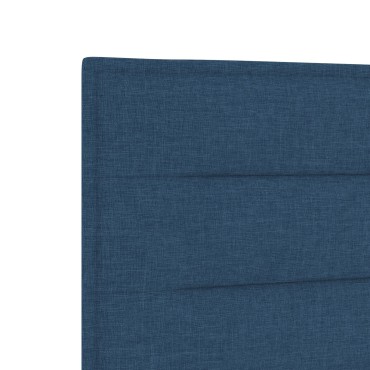 vidaXL Κεφαλάρι Γραμμών Σχεδίου Μπλε Ύφασμα 90x7x88cm 1 τεμ.