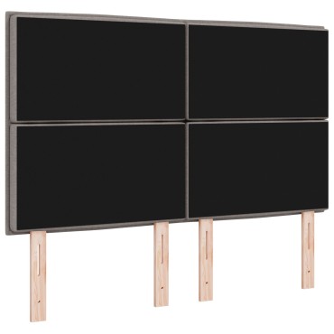 vidaXL Κεφαλάρι Καφέ Ύφασμα 160x7x128cm 1 τεμ.