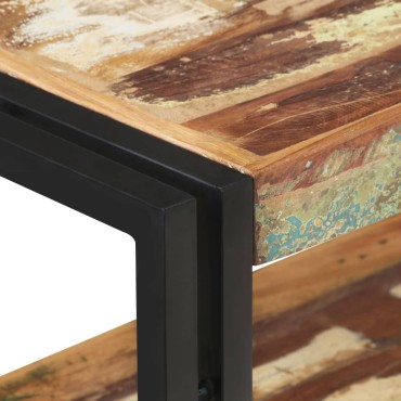 vidaXL Τραπέζι Κονσόλα 90x30x75cm Μασίφ Ανακυκλωμένο Ξύλο 1 τεμ.