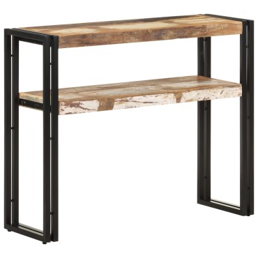 vidaXL Τραπέζι Κονσόλα 90x30x75cm Μασίφ Ανακυκλωμένο Ξύλο 1 τεμ.