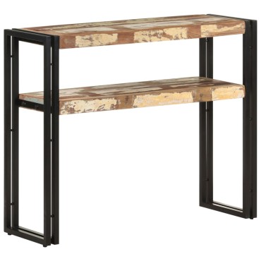 vidaXL Τραπέζι Κονσόλα 90x30x75cm Μασίφ Ανακυκλωμένο Ξύλο 1 τεμ.