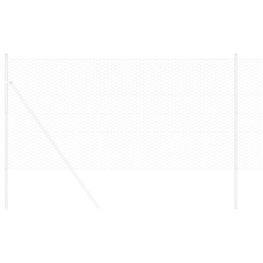 vidaXL Γαλβανισμένος φράκτης 0.8x100 μ 10000x0.05x80cm