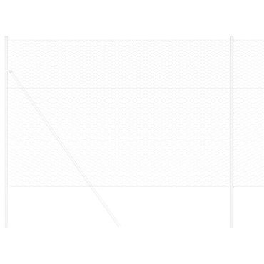 vidaXL Γαλβανισμένος φράχτης 1.5x100 μ 10000x0.05x150cm