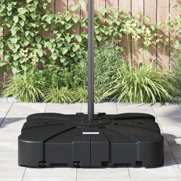 vidaXL Σετ Βάσης Παρασόλιας 2 Τεμαχίων - 150kg Άμμος ή 113kg Νερό