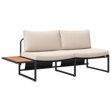 vidaXL Καναπές 2 Θέσεων  με Ταυπέ Μαξιλάρια 70x200.5x85.5cm