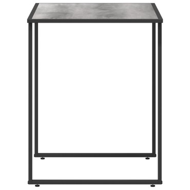 vidaXL Γκρι Τραπέζι Κήπου 100x55x70cm DPC και Χάλυβας 1 τεμ.