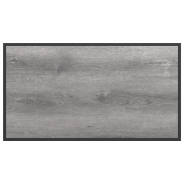 vidaXL Γκρι Τραπέζι Κήπου 100x55x70cm DPC και Χάλυβας 1 τεμ.