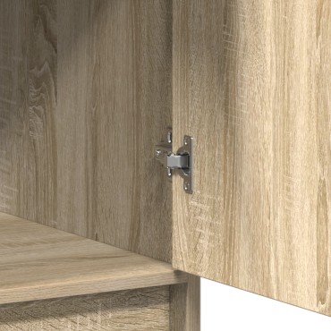 vidaXL Υψηλό Ντουλάπι Σονομάνι 40x41x135cm Επεξεργασμένο Ξύλο 1 τεμ.