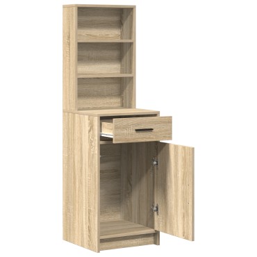 vidaXL Υψηλό Ντουλάπι Σονομάνι 40x41x135cm Επεξεργασμένο Ξύλο 1 τεμ.