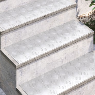 vidaXL Αλουμινένια Χαλάκια Πλακιδίων 2 τεμ Αντιολισθητικά 75x25 εκ