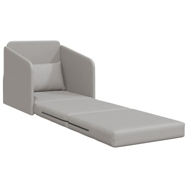 vidaXL Κρεβάτι καναπές Σκίουρος Γκρί 65x80x83cm ύφασμα