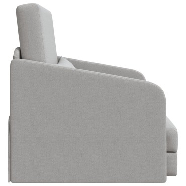 vidaXL Κρεβάτι καναπές Σκίουρος Γκρί 65x80x83cm ύφασμα