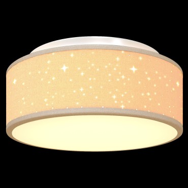 vidaXL Λάμπα Οροφής με προβολείς Taupe 30 x 30 x 13,5 εκ ύφασμα