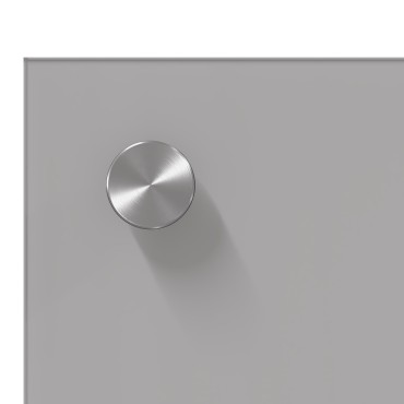 vidaXL Φωτιστικό Πίσω Κουζίνας Ανοιχτό Γκρι 90x50x0.6 εκ Σκληρυμένο Γυαλί