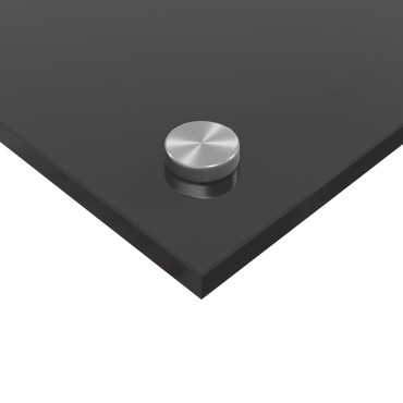 vidaXL Πλάτη Κουζίνας Σκούρο Γκρι 90x50x0,6 εκ από Σκληρυμένο Γυαλί