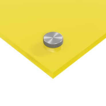 vidaXL Κίτρινο Πλακάκι Κουζίνας 70x40x0,6 cm από Σκληρυμένο Γυαλί
