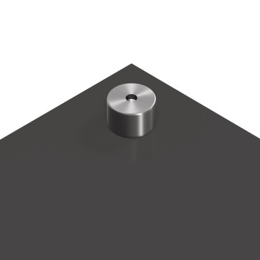 vidaXL Κουζίνα Πίσω τοίχος Σκούρο γκρι 110x50x0,6 εκ Γυαλί Tempered