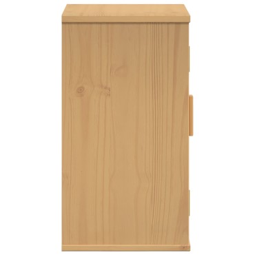 vidaXL Ντουλάπι Αποθήκευσης Μπάνιου 35x30x55cm από Μασίφ Ξύλο Πεύκου