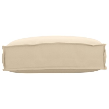vidaXL Μαξιλάρι Παλού Μπεζ 50x40x12cm Ύφασμα Oxford