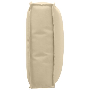 vidaXL Μαξιλάρι Παλού Μπεζ 50x40x12cm Ύφασμα Oxford
