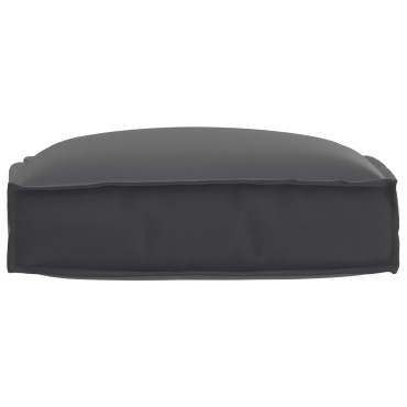 vidaXL Μαξιλάρι Παλέτας για Κάθισμα Μαύρο 50x50x12cm Oxford Fabric