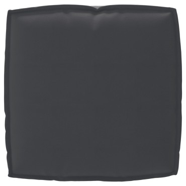 vidaXL Μαξιλάρι Παλέτας για Κάθισμα Μαύρο 50x50x12cm Oxford Fabric
