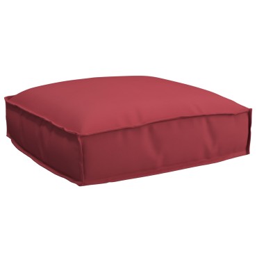 vidaXL Μαξιλάρι Παλέτας Μπορντό 50x50x12cm