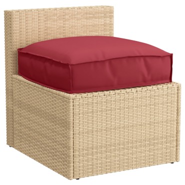 vidaXL Μαξιλάρι Παλέτας Μπορντό 50x50x12cm
