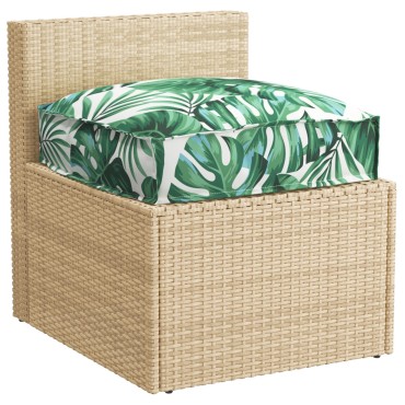 vidaXL Αφρώδη Μαξιλάρι για Καθίσμα Φύλλου 50x50x12cm Υφασμάτινο
